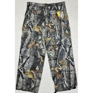 NEW Spartan Outdoors Hunting Pants Mens 2XL Realtree Camo Cargo Adjustable Sides